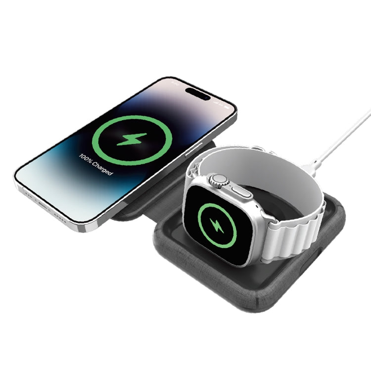 MOMAX UD30 Q.Mag Go 2 in 1 Foldable Magsafe Magnetic Wireless Charger MOMAX UD30 Q.Mag Go 2 in 1 Foldable Magsafe Magnetic Wireless Charger